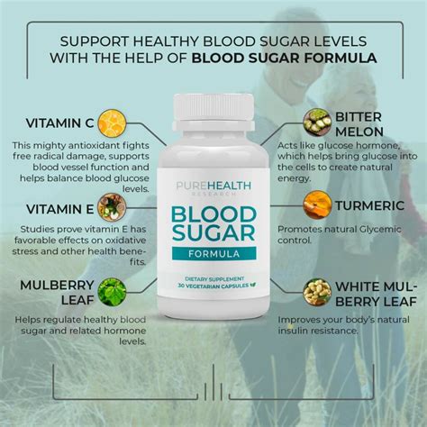 purehealth blood sugar formula